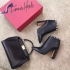 Valentino Rockstud Leather Point-Toe Booties